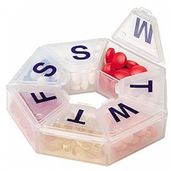 Органайзер для хранения таблеток/витаминов PILL BOX