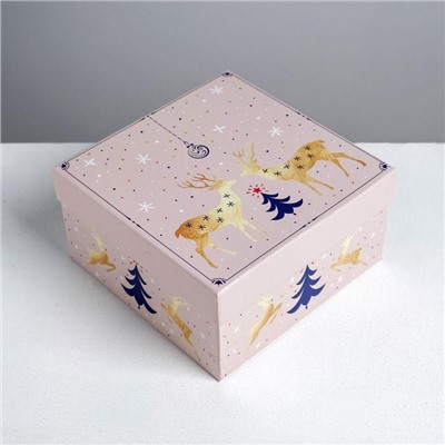 Набор подарочных коробок 6 в 1 «Нежность», 10 × 10 × 6 - 20 × 20 × 11 см