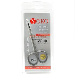 Ножницы для кутикулы YOKO Y SN 101 Ручная заточка (японская сталь)