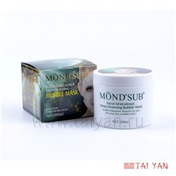 Маска для лица Deep Cleansing Bubble Mask, TM Mondsub, 100 мл.