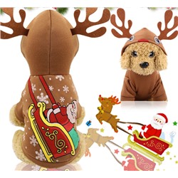 Худи "Рождественский Лось" для собаки МК230