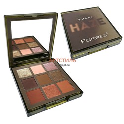 Farres 1235 №08 Тени для век "Khaki Haze" 9-ти цветные