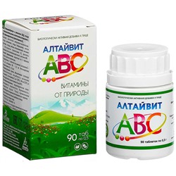Комплекс витаминов «Алтайвит ABC», 90 табл.