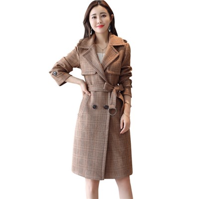 Женское двубортное пальто MHYM806B9