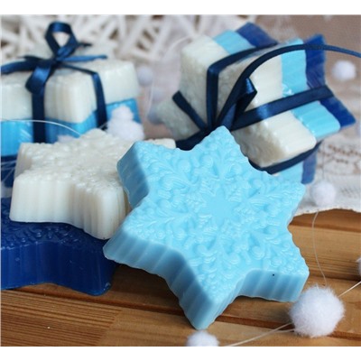 Снежинки - подарочный набор мыла ручной работы арт. milotto003056
