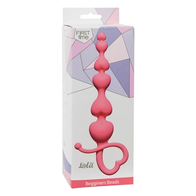 Анальная цепочка Begginers Beads Pink 4102-01Lola