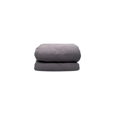 Одеяло Save&Soft стеганое тяжелое 11,3кг пепельно-серый 193*203см