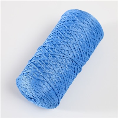 Шнур для вязания 100% полиэфир 1мм 200м/75±10гр (19-голубой)