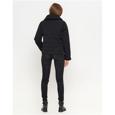Брендовая черная куртка женская Braggart "Youth" модель 25062