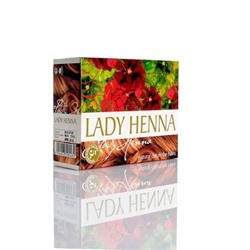 Lady Henna - цвет Светло-Коричневый -краска для волос на основе индийской хны, 60 г