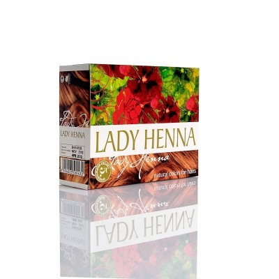 Lady Henna - цвет Светло-Коричневый -краска для волос на основе индийской хны, 60 г