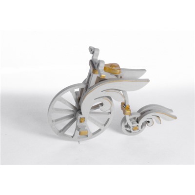 Елочная игрушка - Ретро велосипед 1013  Angel