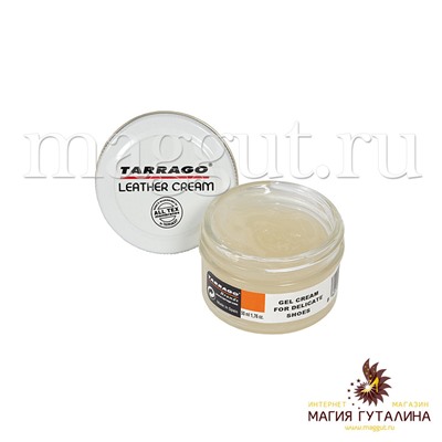 Крем-гель для тонких и деликатных кож Gel Cream TARRAGO, банка стекло, 50 мл.