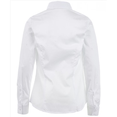 Белая блузка со сменным бантиком