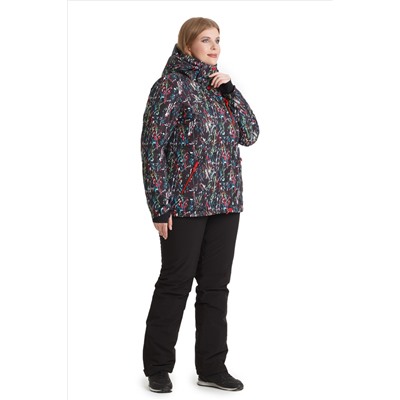 Женская куртка Azimuth B 20797_111 (БР) Темно-серый (маломерит на размер)