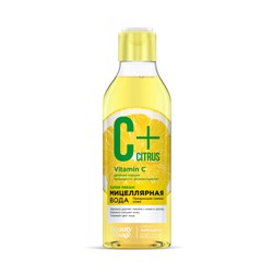 Мицеллярная вода серии «C+Citrus» для сияния кожи, с омолаживающим комплексом AntiagEnz 245 мл