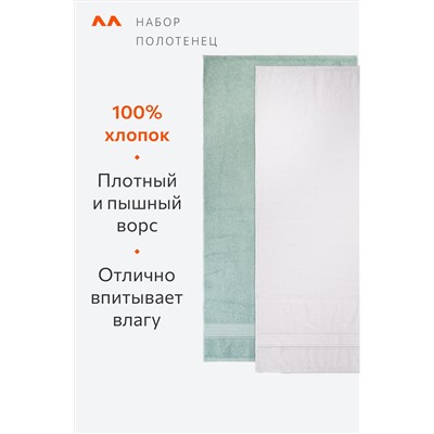 Набор махровых полотенец 2 шт Happy Fox Home