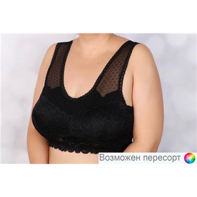 арт. 1249321 Бюстгальтер-топ женский (one size 48-54)