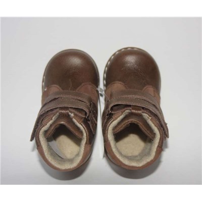 Ортопедические ботинки ШагоВита арт.1591 Б коричневый
