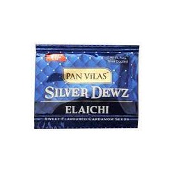 Silver Dewz ELAICHI Sweet Flavoured Cardamom Seeds (Сладкие семена кардамона (элайчи) в серебре), 0,14 г.
