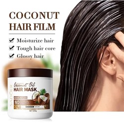 Питательная маска для волос Sadoer Coconut Oil Hair Mask 500 ml