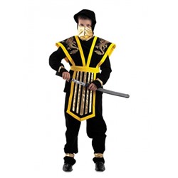 Карнавальный костюм Мастер Ниндзя (желтый)