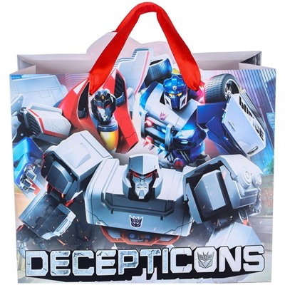 Пакет ламинированный "Autobots", Transformers, 23х27х11,5 см