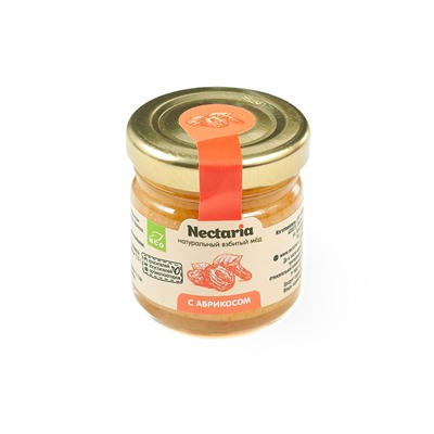 Взбитый мед Nectaria с абрикосом, 40г
