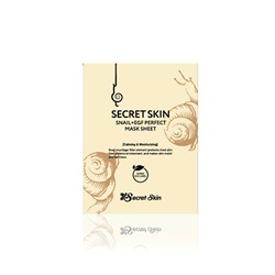 SNAIL+EGF PERFECT MASK SHEET  Маска для лица тканевая с экстрактом улитки 20г