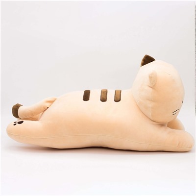Мягкая игрушка подушка "Кот Батон", brown, 60 см