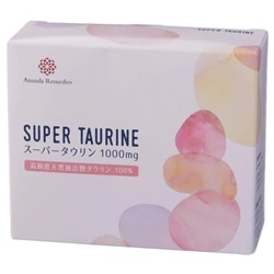 Чистый таурин в порошке для укрепления здоровья Ananda Remedies Super Taurine 1000