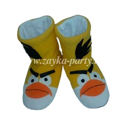 Тапочки "Angry Birds" желтые