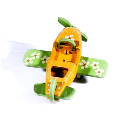 Елочная игрушка - Самолет Моноплан 370-1