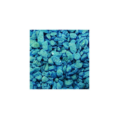 Цветная каменная крошка ГОЛУБАЯ ( 4-7 мм) 3 5 кг.