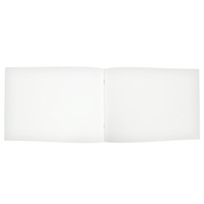 Альбом для рисования А4, 24 листа на скрепке "Спокойная лама", бумажная обложка, блок 100 г/м2