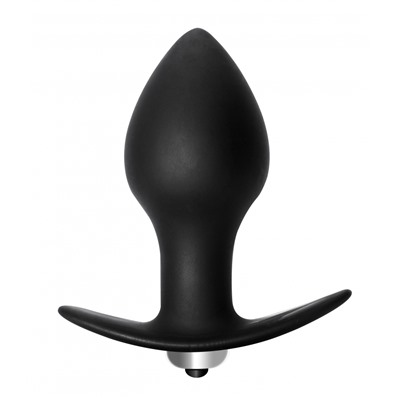 Анальная пробка с вибрацией Bulb Anal Plug Black (Батарейки ААА) 5006-03lola