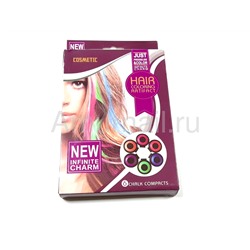 Мелки (пудра) для волос Hair Coloring (6 цветов)