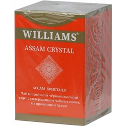 WILLIAMS. Crystal. Assam. Индийский с типсами 100 гр. карт.пачка