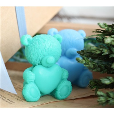 Мишки-Малышки - набор оливкового мыла ручной работы в коробочке Milotto арт. milotto003466