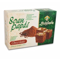 Сладость Соан Папди с шоколадом Soan Papdi Chocolate Bestofindia 250 гр.