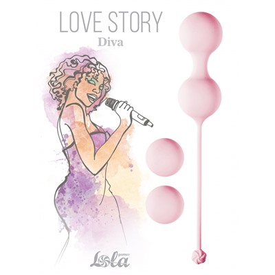 Набор вагинальных шариков Love Story Diva Tea Rose 3012-01lola