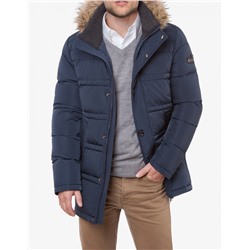 Оригинальная теплая куртка светло-синяя модель 1548
