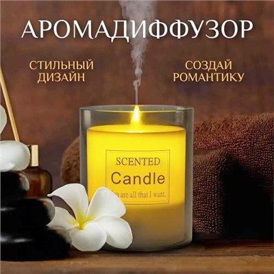 Ароматизированная LED свеча-ночник CANDLE AROMATHERAP SCENTED JX-011 оптом