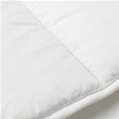 LEN ЛЕН, Одеяло для детской кроватки, белый, 110x125 см