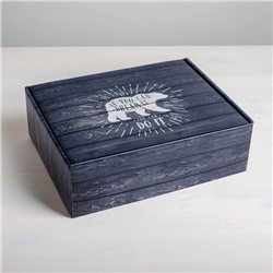 Складная коробка «Ящик», 27 × 21 × 9 см