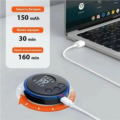 EMS миостимулятор-массажер для шеи и плеч с USB зарядкой