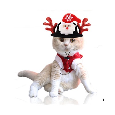 Рождественская шляпа для домашних животных КР11