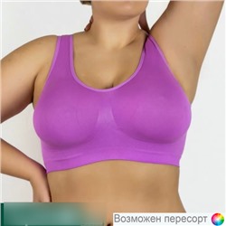 арт. 1220602 Бюстгальтер-топ женский (one size 46-54)