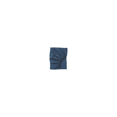 ULLVIDE УЛЛЬВИДЕ, Простыня натяжная, темно-синий, 140x200 см