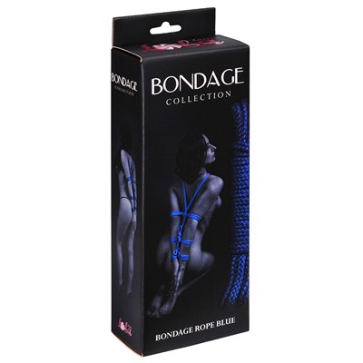 Веревка Bondage Collection Blue 9м 1040-02lola